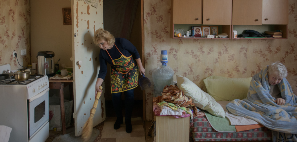 Ukraine: Russian aggression leaves disabled older people isolated and neglected – new report