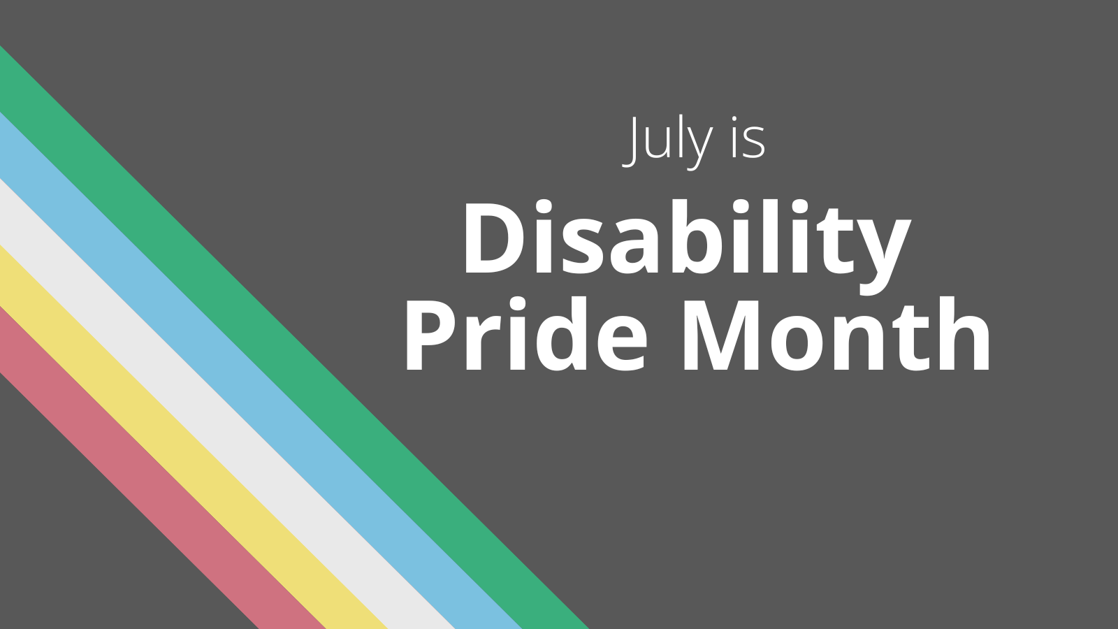 What is Disability Pride Month and how to celebrate it