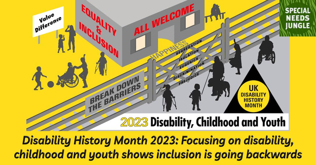 Disability History Month 2023: Focusing on disability, childhood and youth shows inclusion is going backwards