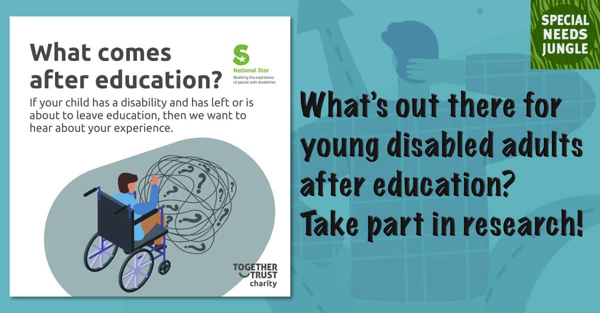 What’s next for young people with disabilities after their education? Get involved in the research!