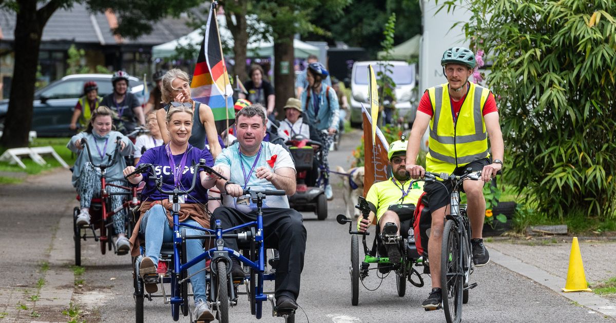 Cardiff’s first ever Disability Pride cycle event saw an incredible turnout, with cyclists brightening up the city.