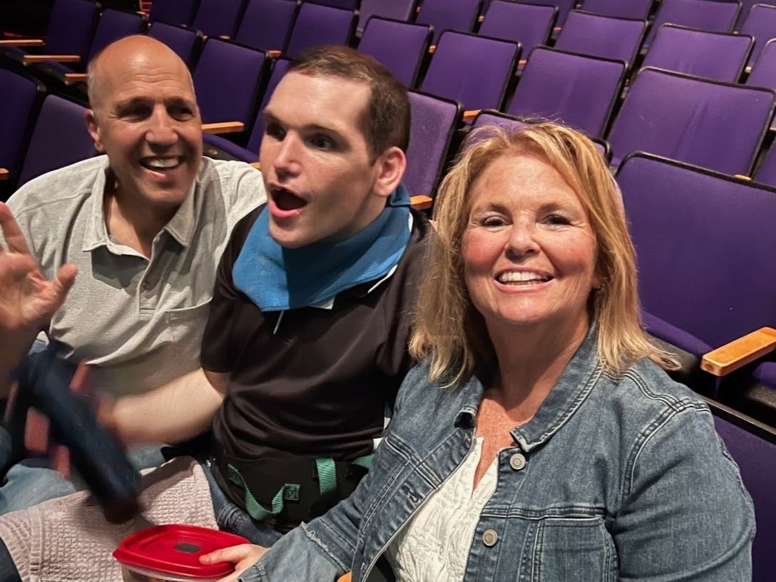 Connecticut family unites after disabled son removed from theater seat